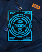 DDC + TRU (Draplin) Flannel - Never - Ending Navy - Dixxon Flannel Co.