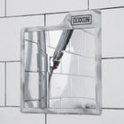 Dixxon Anti-Fog Adhesive Shower Mirror - White Marble