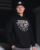 Eagle Pullover Hoodie - Black | Dixxon Flannel Co.