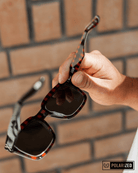 Eldo Sunglasses - Redrum & Grey Polarised - Dixxon Flannel Co.