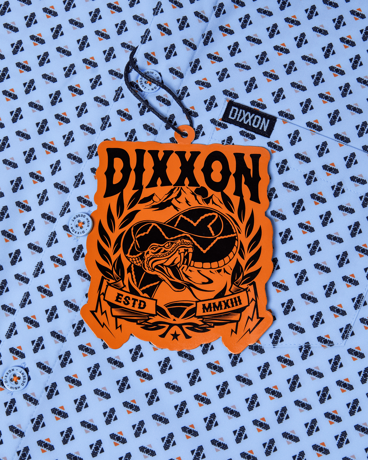 High Desert Party Shirt - Blue - Dixxon Flannel Co.