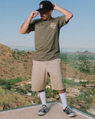 Corpo T-Shirt - O.G. Green & Sand | Dixxon Flannel Co.