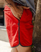 Maroon & Gray 7" Boardshorts - Dixxon Flannel Co.