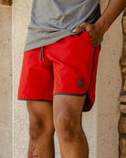 Maroon & Gray 7" Boardshorts - Dixxon Flannel Co.