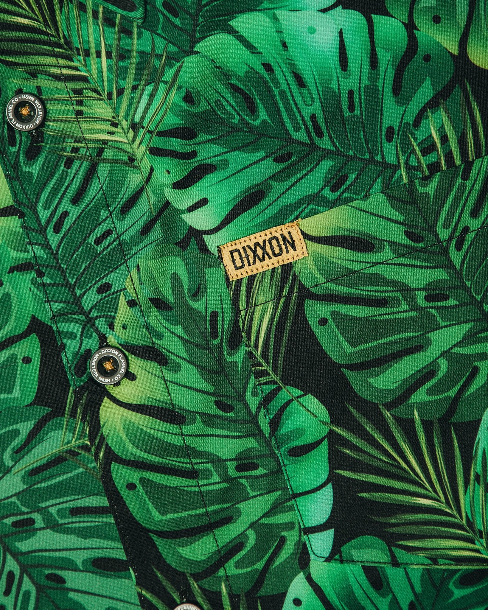 Monstera Mash Short Sleeve | Dixxon Flannel Co.