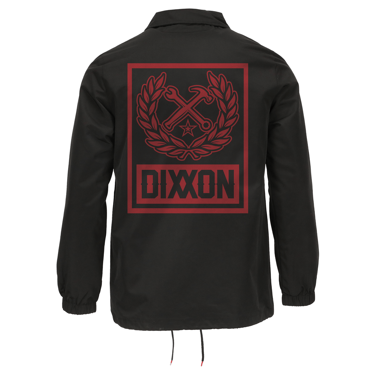 Red Box Crest Coaches Jacket - Black | Dixxon Flannel Co. – DIXXON UK Red Box Crest Coaches Jacket - Black | Dixxon Flannel Co. – DIXXON UK