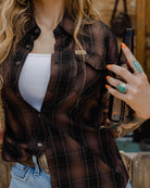 Women's Calico Bamboo Short Sleeve - Dixxon Flannel Co.