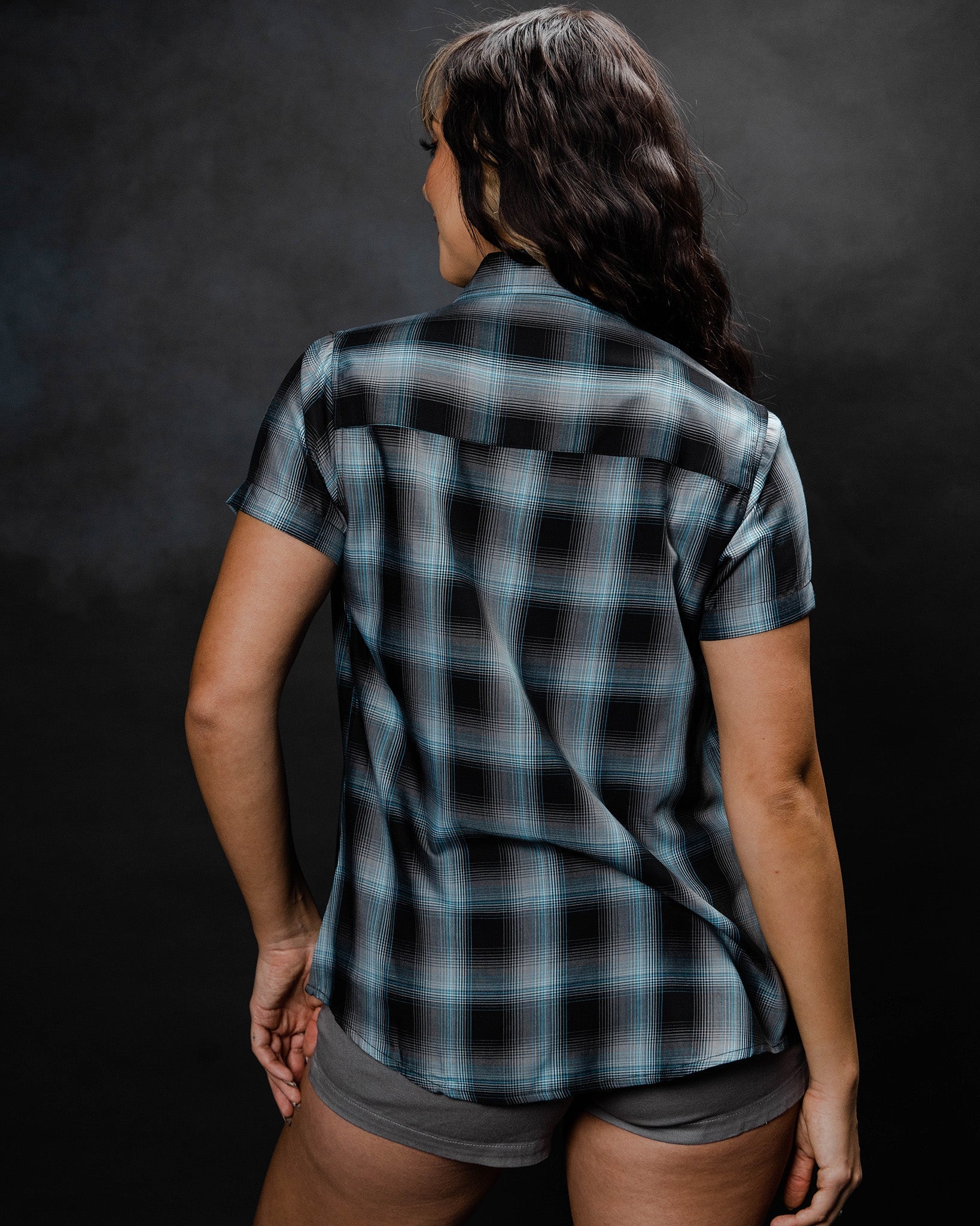 Women's Morning Fog Bamboo Short Sleeve - Dixxon Flannel Co.