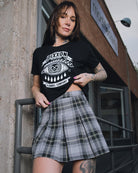 Women's Mystic Crop Top - Black - Dixxon Flannel Co.