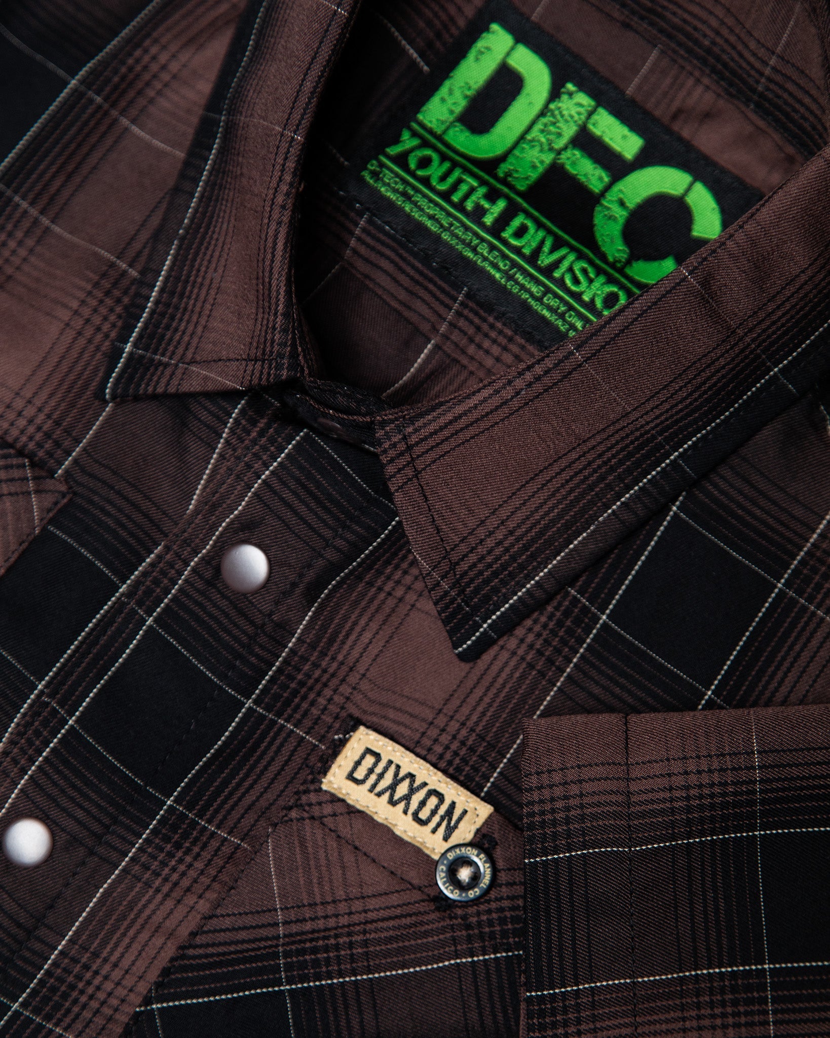Youth Calico Bamboo Short Sleeve - Dixxon Flannel Co.