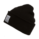 Ribbed Beanie - Black