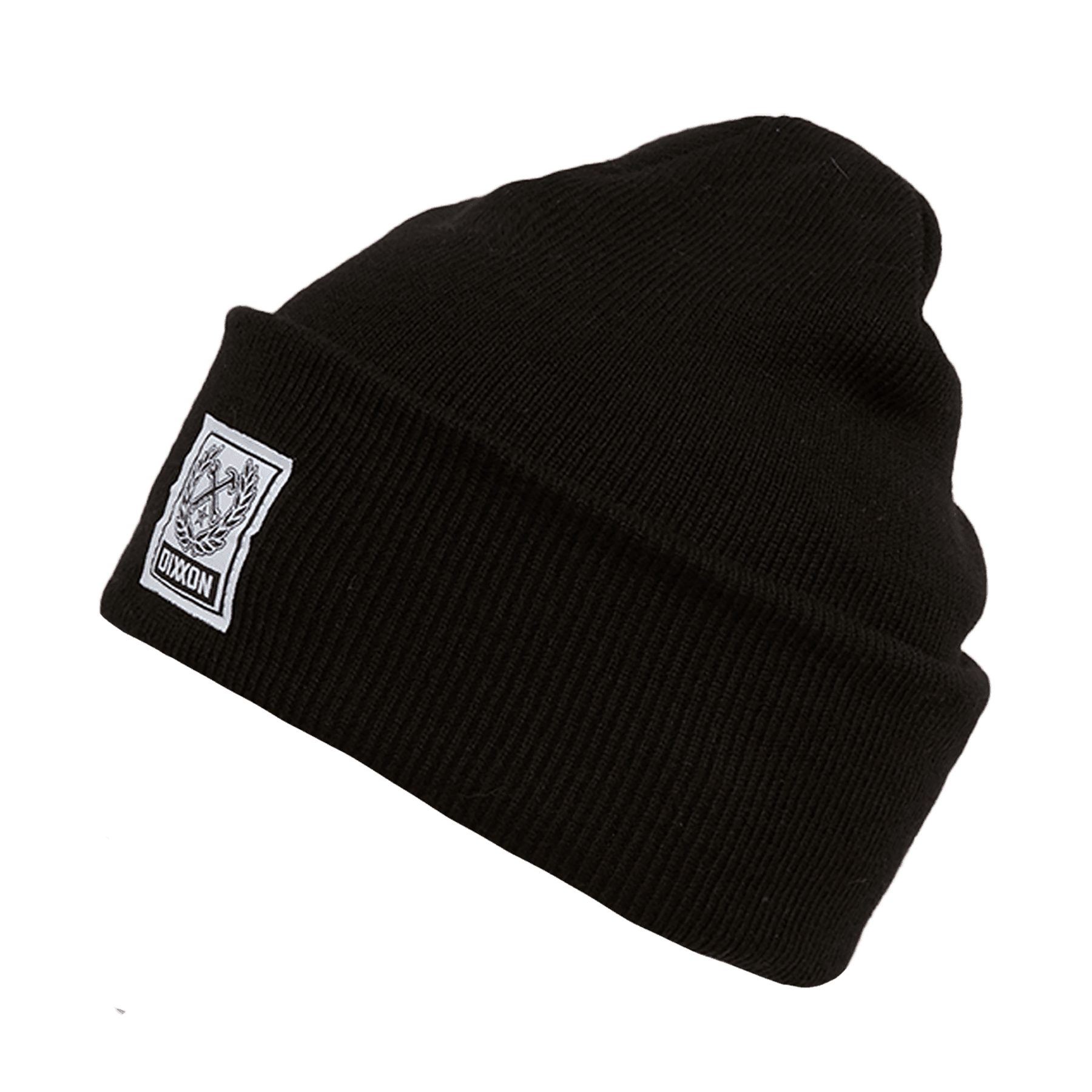 Ribbed Beanie - Black
