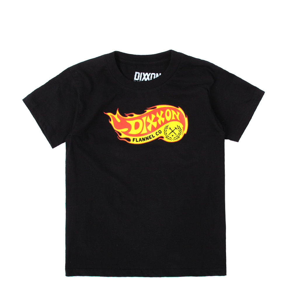 Dixxon Youth Flame T-Shirt - Black