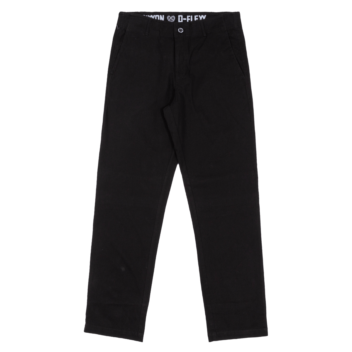 Slim Straight Chino Pants - Black | Dixxon Flannel Co.
