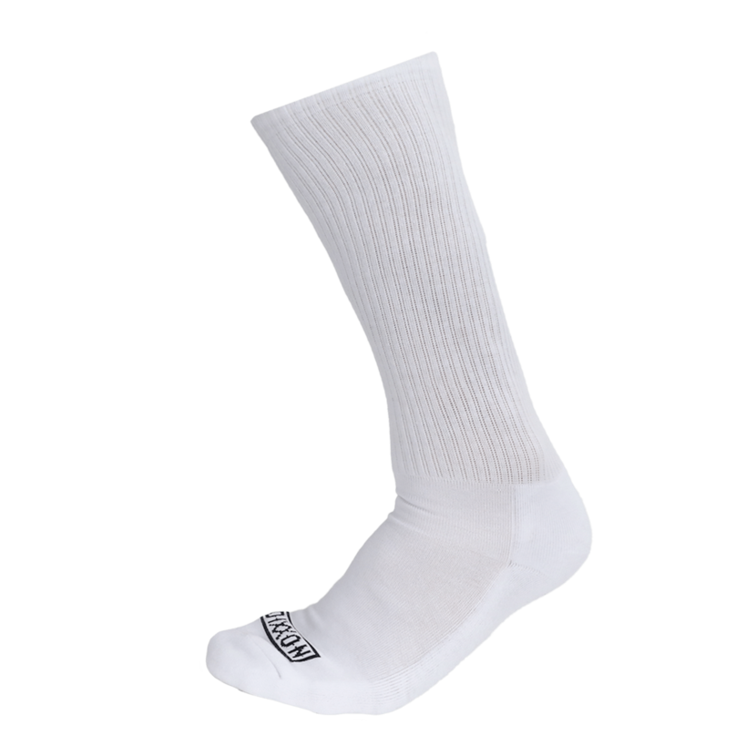 Dixxon 6pk Premium Crew Socks - White