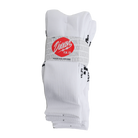 Dixxon 6pk Premium Crew Socks - White