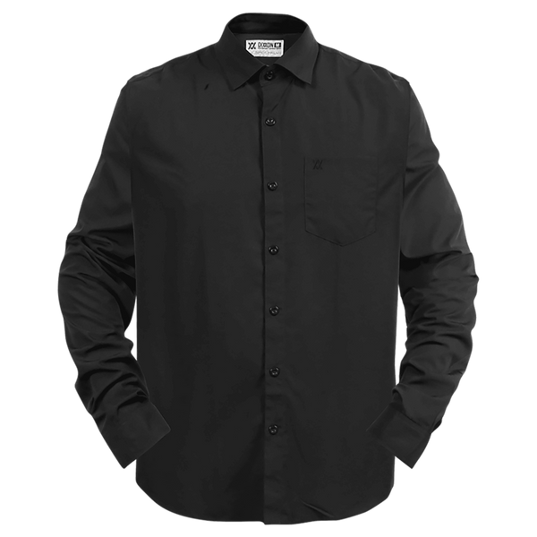 Bamboo Long Sleeve Dress Shirt 2.0 Black