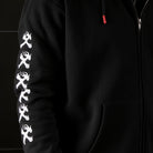 Dark Flannel Zip Up Hoodie - Dixxon Flannel Co.