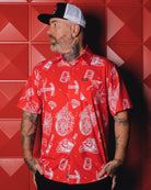 Party Boy 10 YR Short Sleeve - Red | Dixxon Flannel Co.