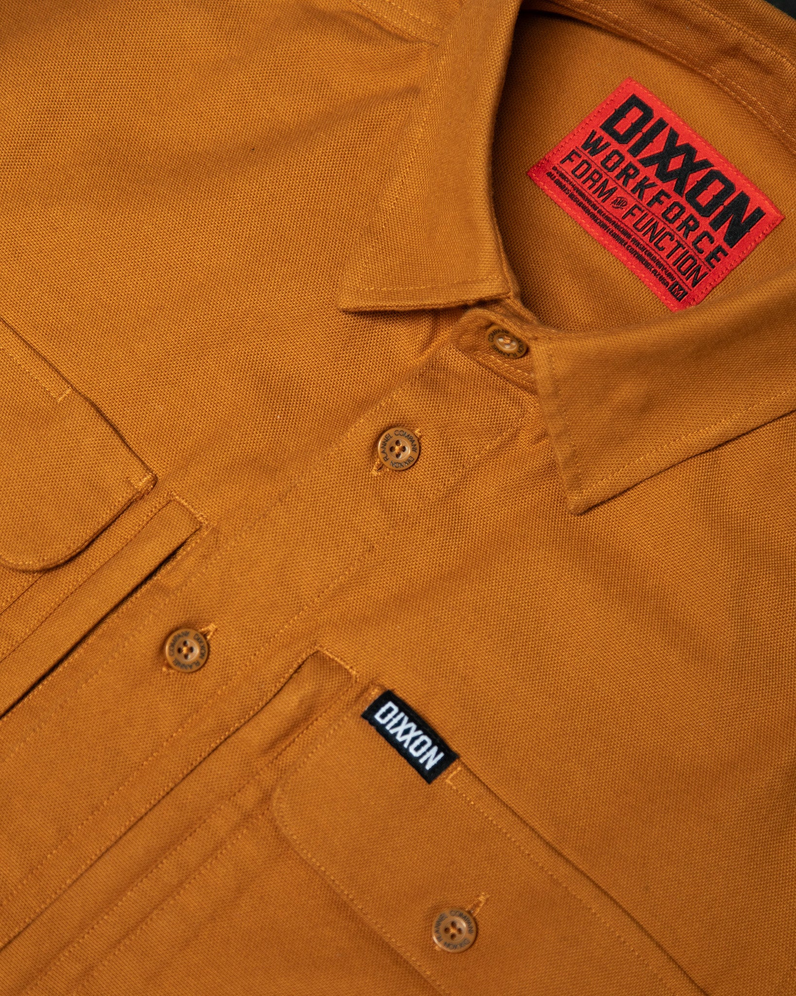 Work Shirt Long Sleeve - Tan - Dixxon Flannel Co. 