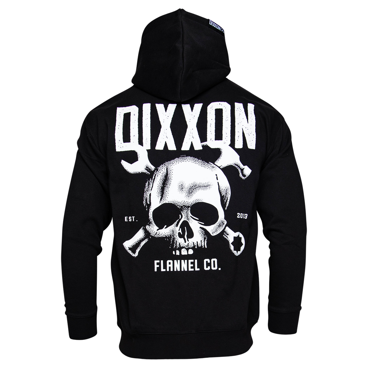White Scalp Zip Up Hoodie - Black | Dixxon Flannel Co. – DIXXON UK