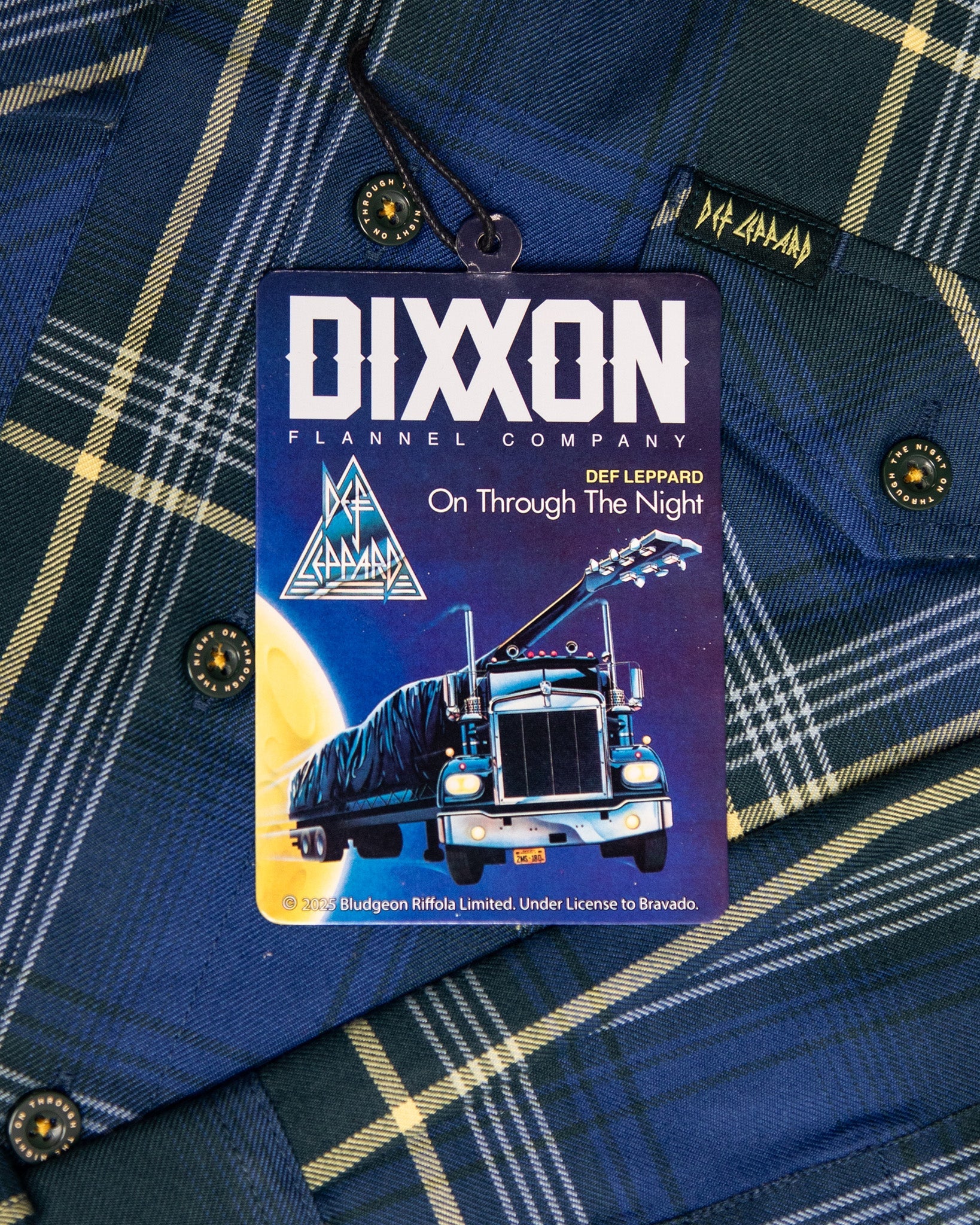 Def Leppard 'On Through the Night' Flannel - Dixxon Flannel Co.