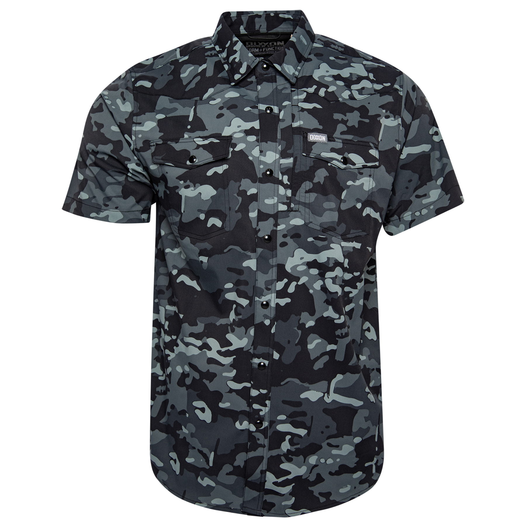 Outdoorsman Performance Short Sleeve - Black Camo - Dixxon Flannel Co.
