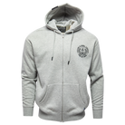 Calypso Zip Up Hoodie - Heather Grey - Dixxon Flannel Co.