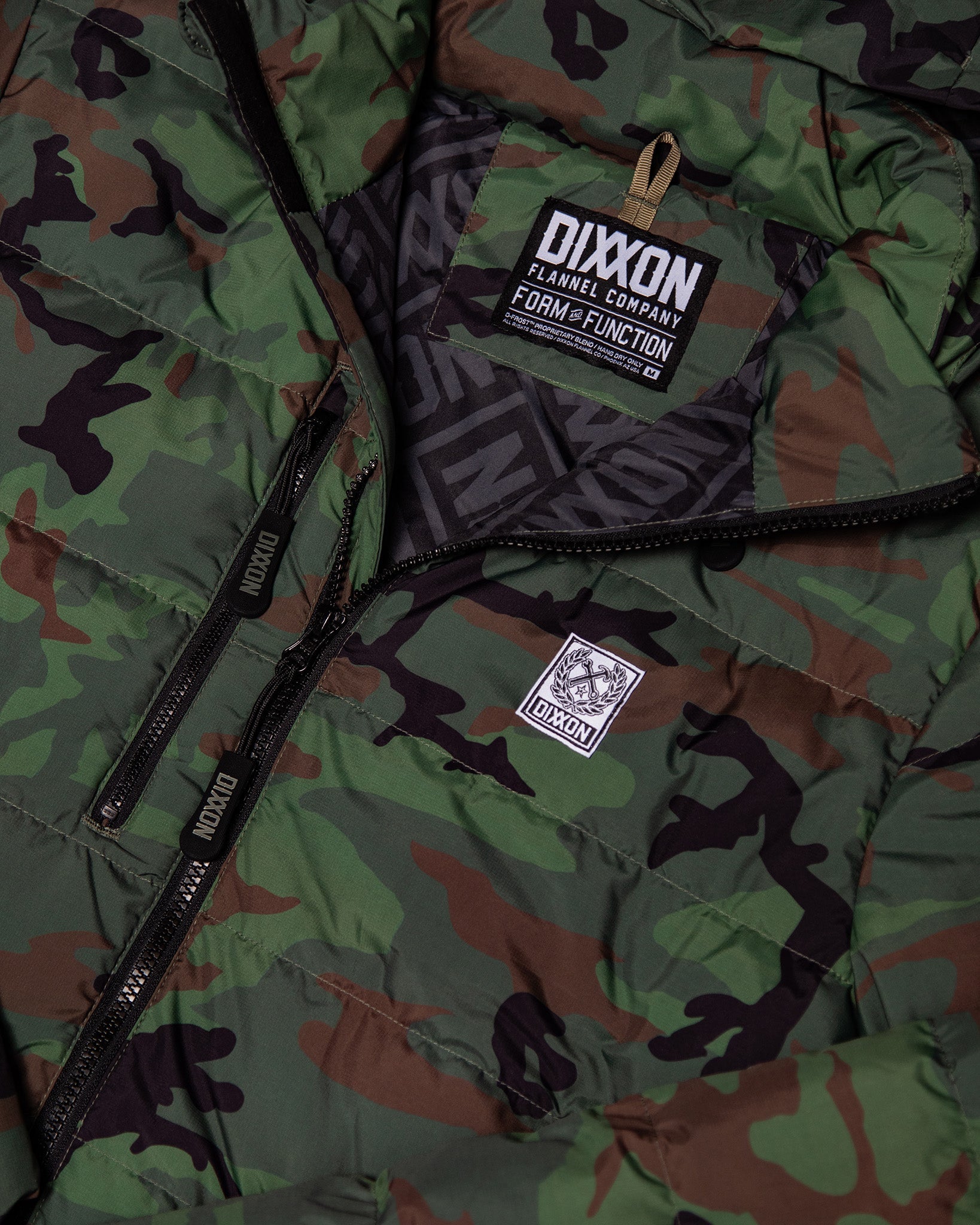 The Ridge Down Jacket - Camo - Dixxon Flannel Co.