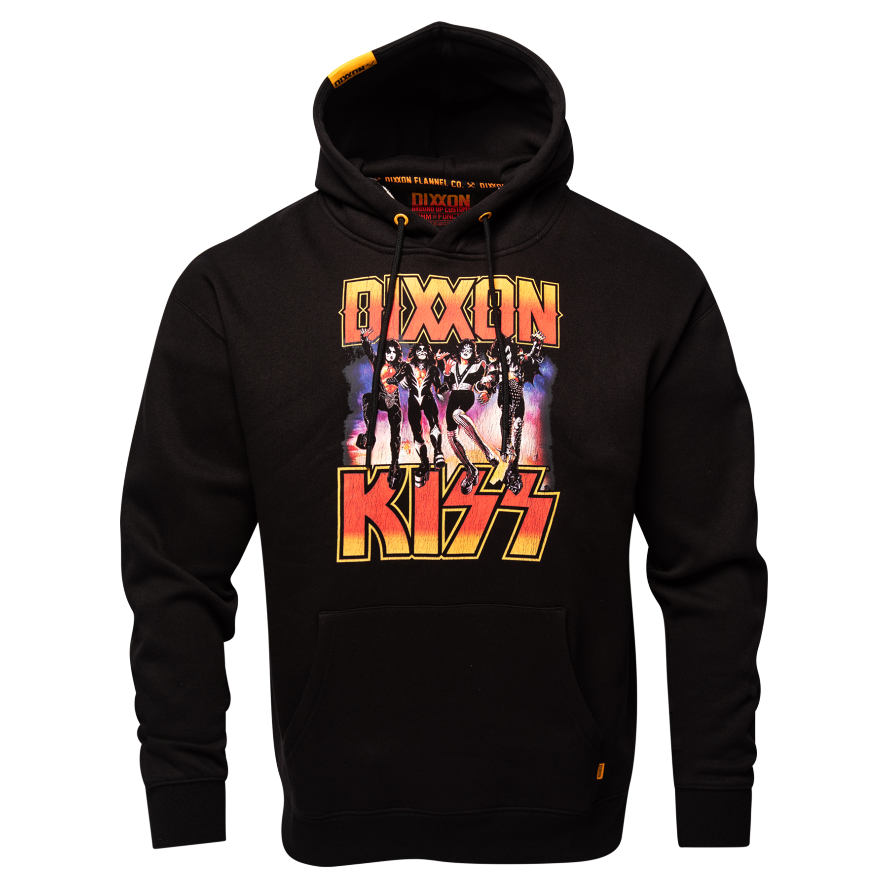 KISS Destroyer Pullover Hoodie - Black - Dixxon Flannel Co.