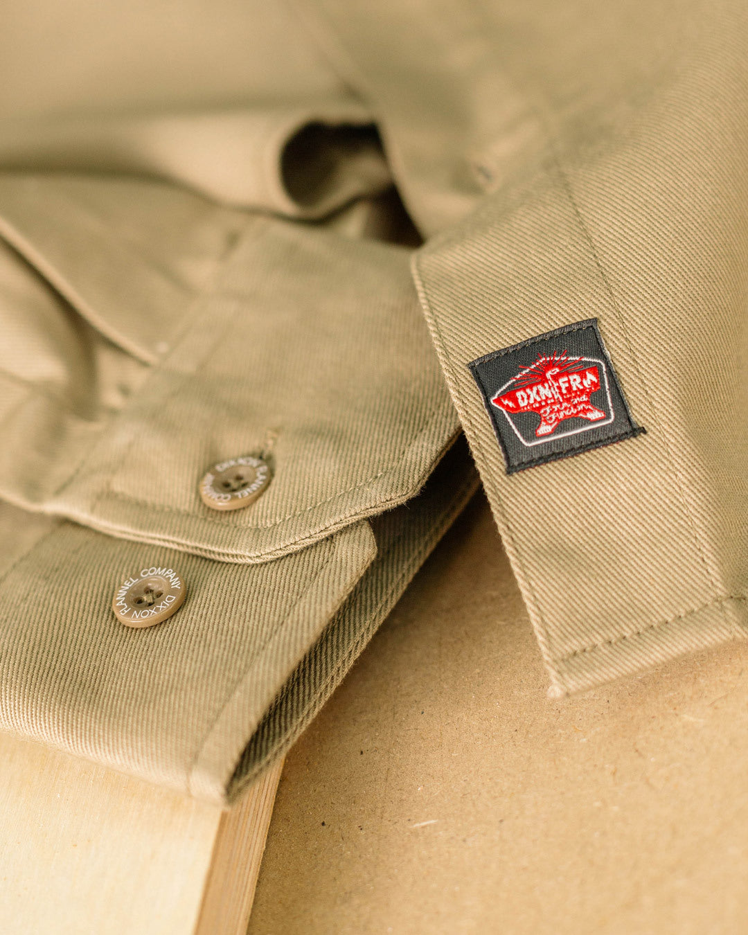 Dixxon WorkForce FR Work Shirt - Khaki – DIXXON UK