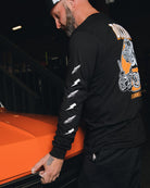 Men's Hot Roddin' Long Sleeve T-Shirt - Black | Dixxon Flannel Co.