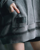 The Smuggler Hoodie - Grey & Black - Dixxon Flannel Co. 