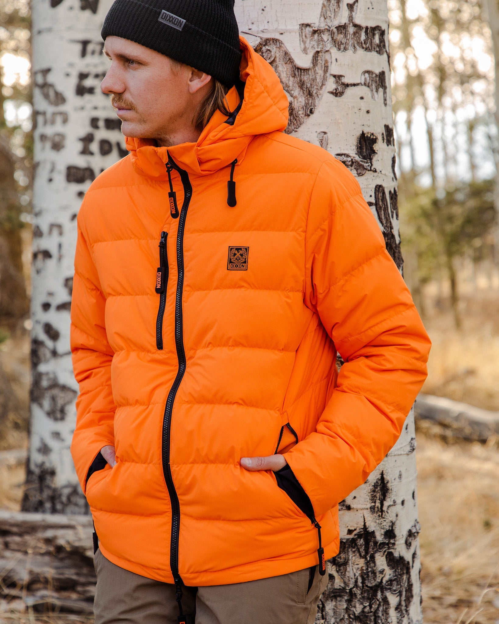 The Ridge Down Jacket - Orange | Dixxon Flannel Co. – DIXXON UK
