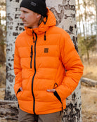 The Ridge Down Jacket - Orange - Dixxon Flannel Co.