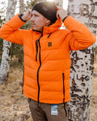 The Ridge Down Jacket - Orange - Dixxon Flannel Co.