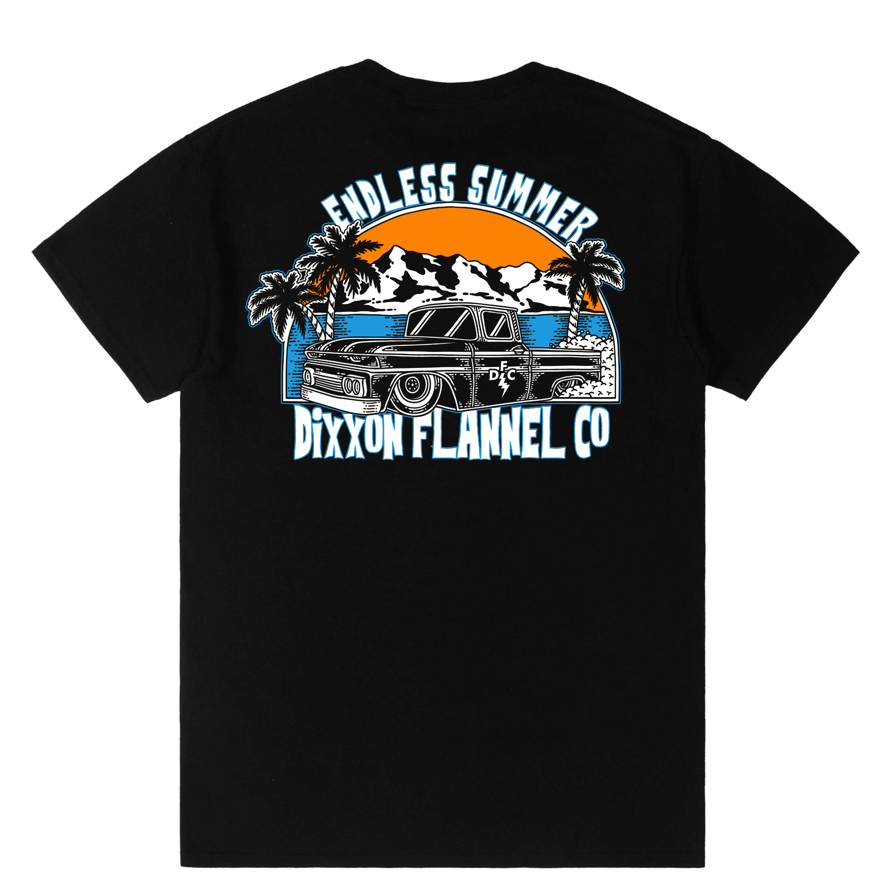 Endless Summer T-Shirt - Black - Dixxon Flannel Co.