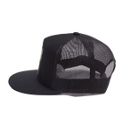 Frankenstein Flat Bill Trucker Snapback - Black | Dixxon Flannel Co.