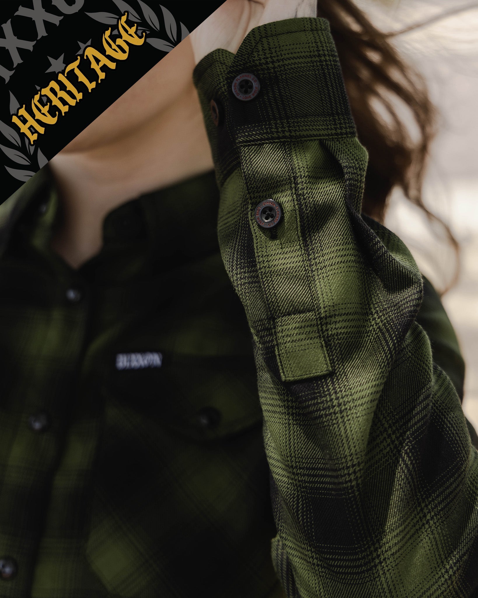 Women's Lone Wolf Heritage Flannel - Dixxon Flannel Co.
