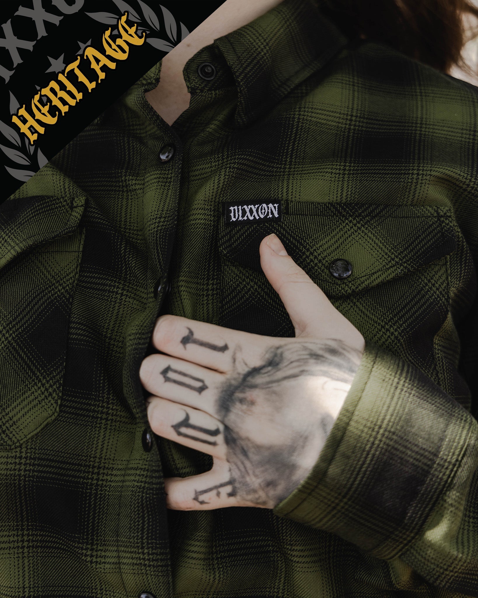 Women's Lone Wolf Heritage Flannel - Dixxon Flannel Co.
