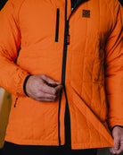 Men's Nomad Puffer Jacket - Orange - Dixxon Flannel Co.