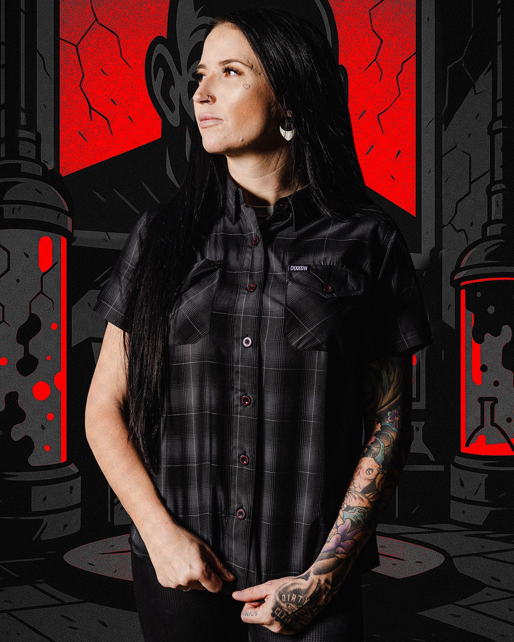 Women's The Villain Bamboo Short Sleeve - Dixxon Flannel Co.