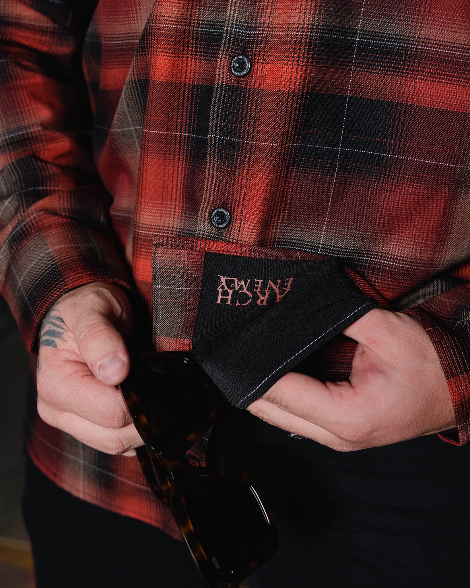 Arch Enemy Blood Dynasty Flannel | Dixxon Flannel Co. 
