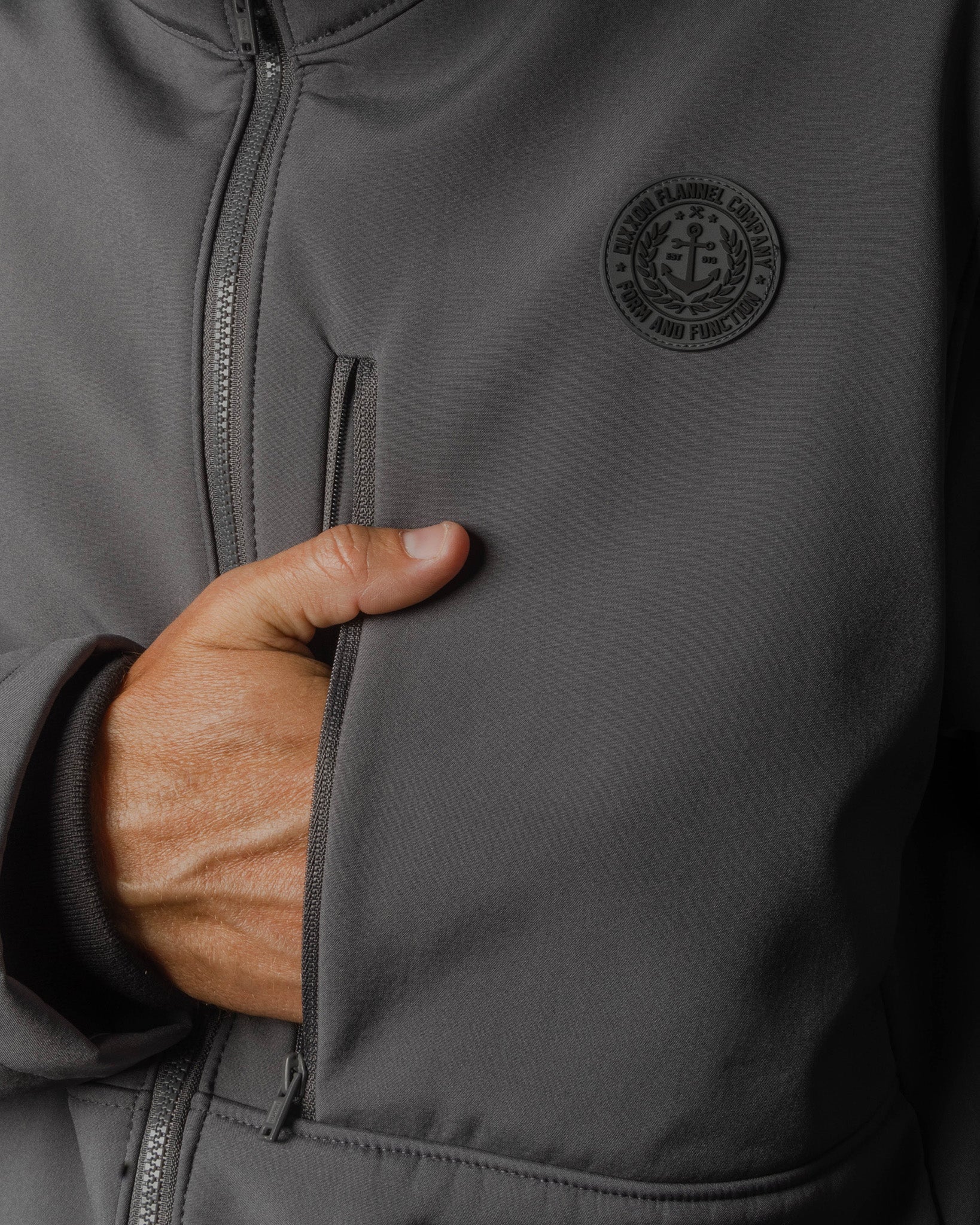 Anchor Jacket 2.0 - Charcoal - Dixxon Flannel Co.