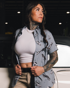 Women's Dippin' Short Sleeve - Grey - Dixxon Flannel Co.