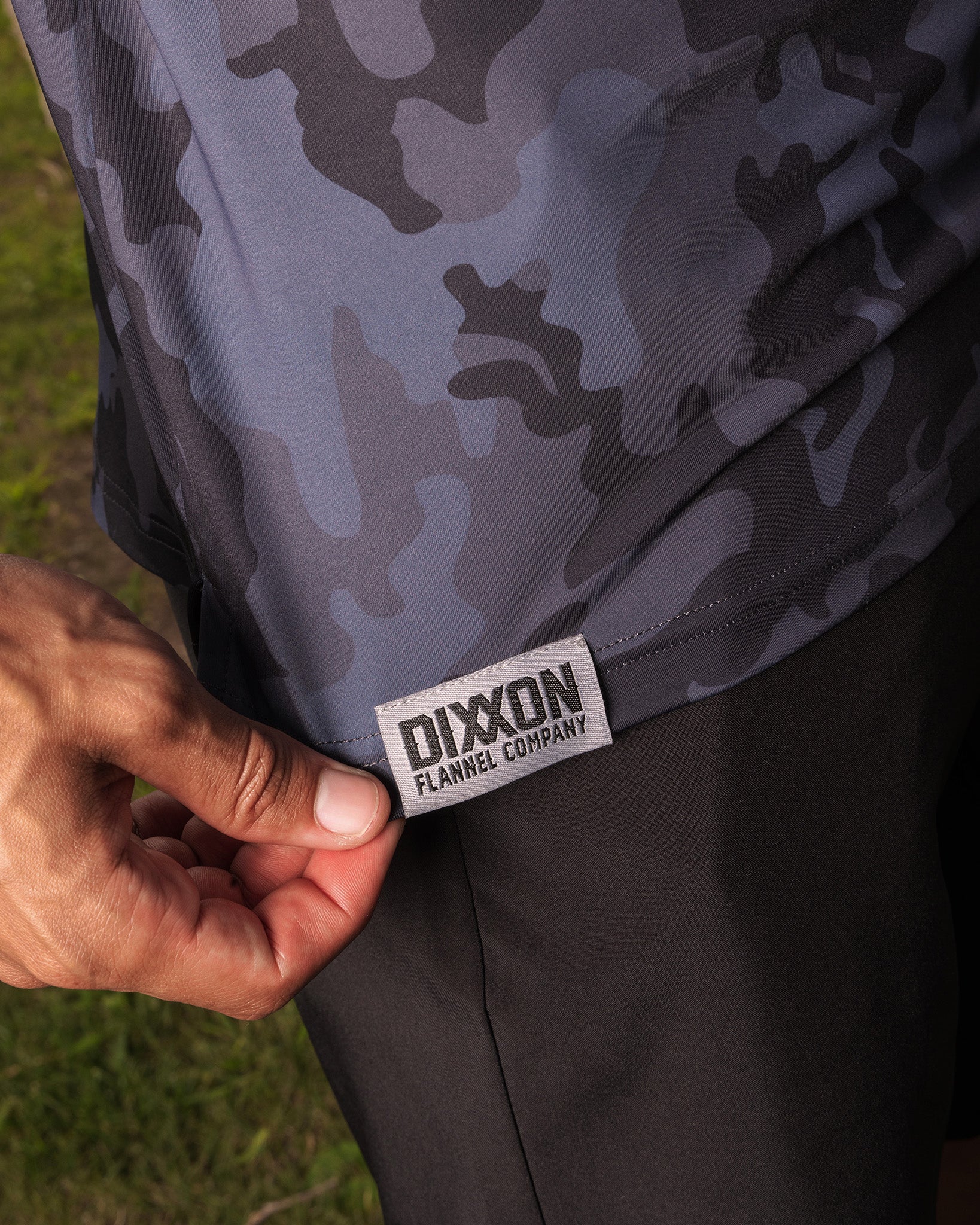 Black Camo Party Polo - Dixxon Flannel Co.