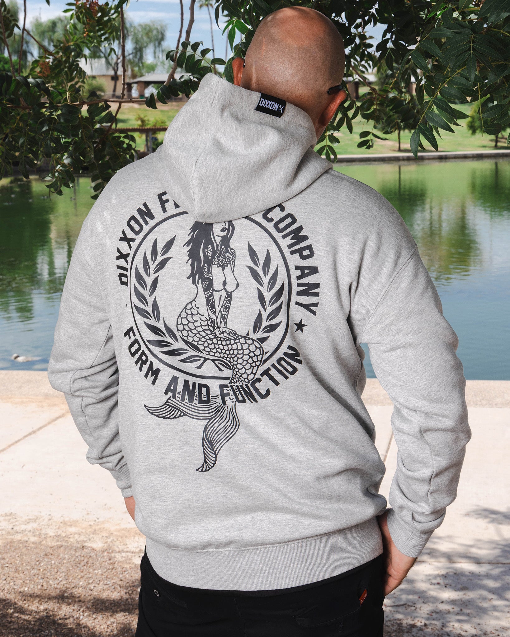 Calypso Zip Up Hoodie - Heather Grey - Dixxon Flannel Co.