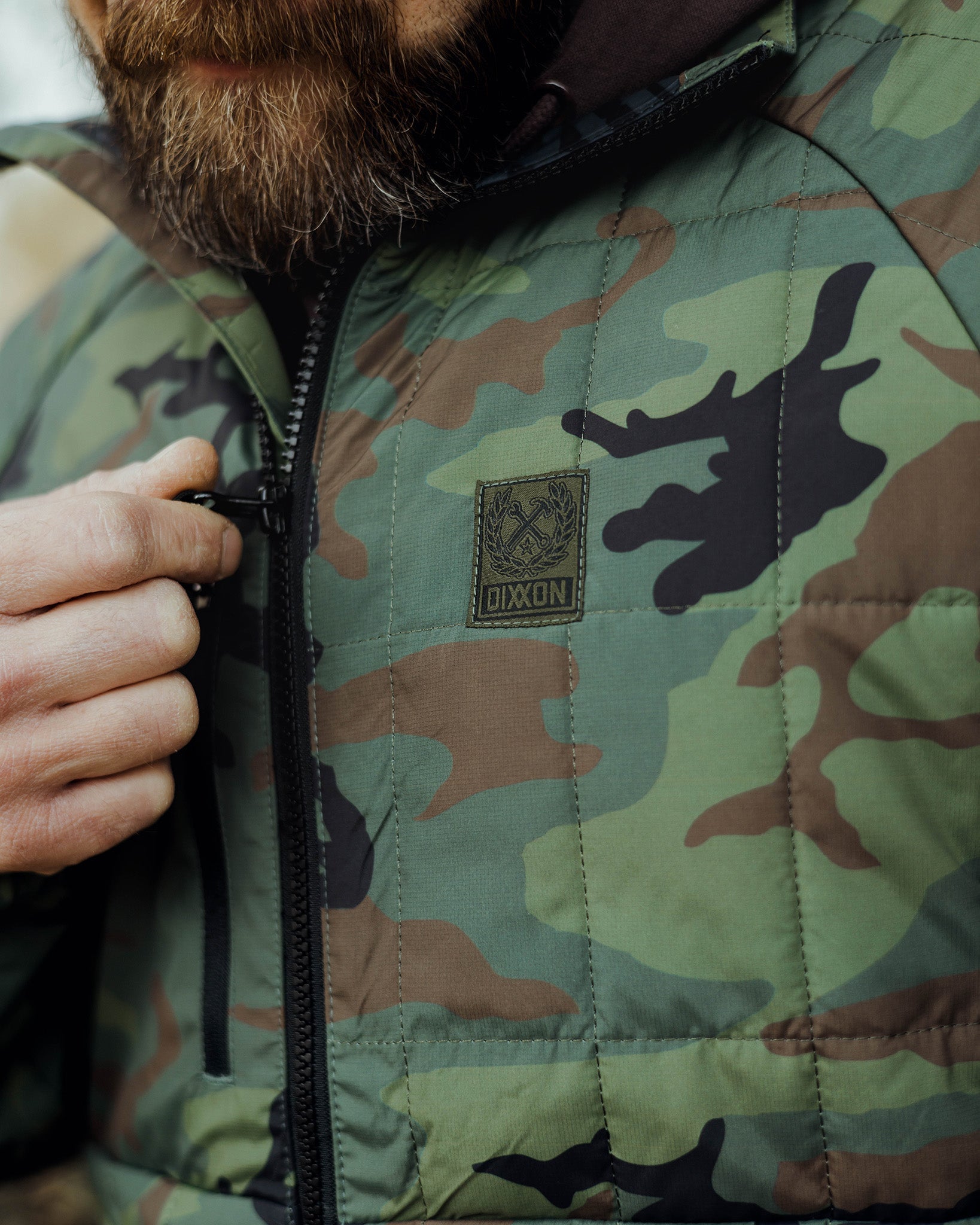 Nomad Puffer Jacket - Camo | Dixxon Flannel Co.