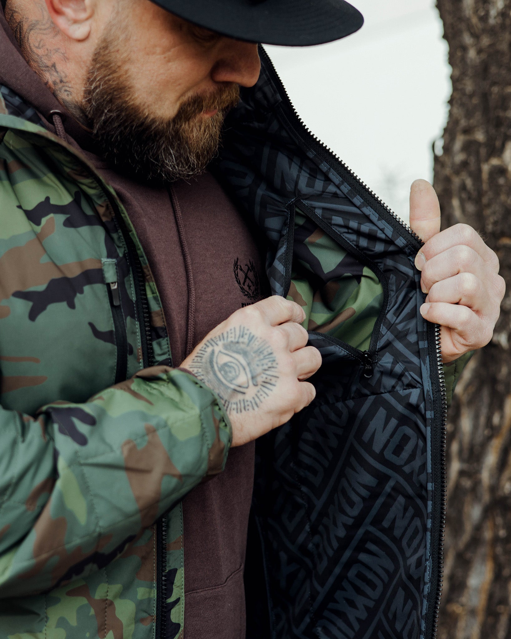 Nomad Puffer Jacket - Camo | Dixxon Flannel Co.