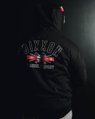 Tiger Zip Hood - Black